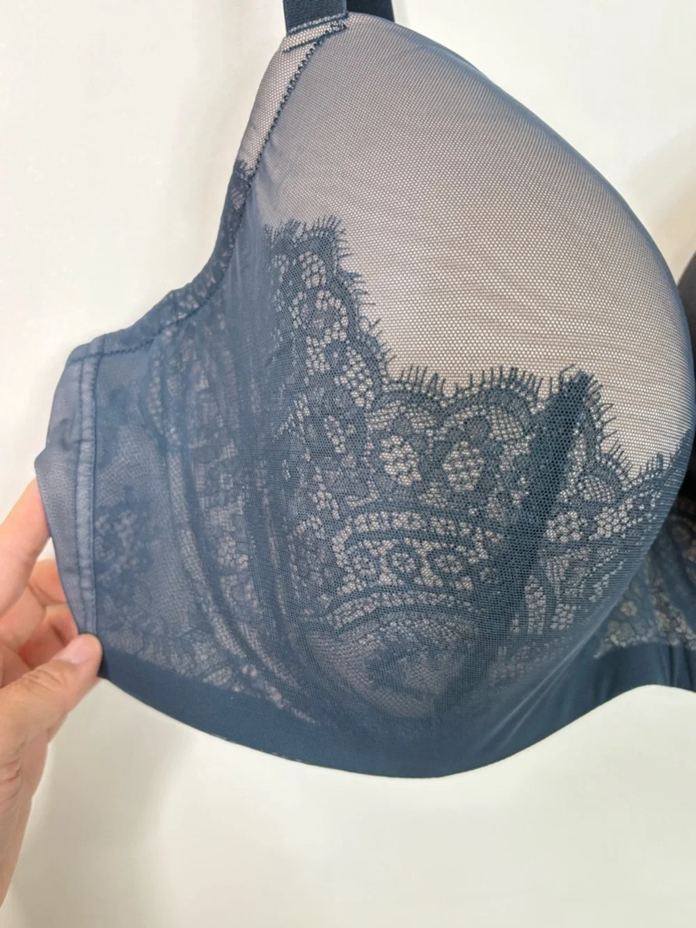 Thirdlove Eyelash Lace Plunge Bra, 46D